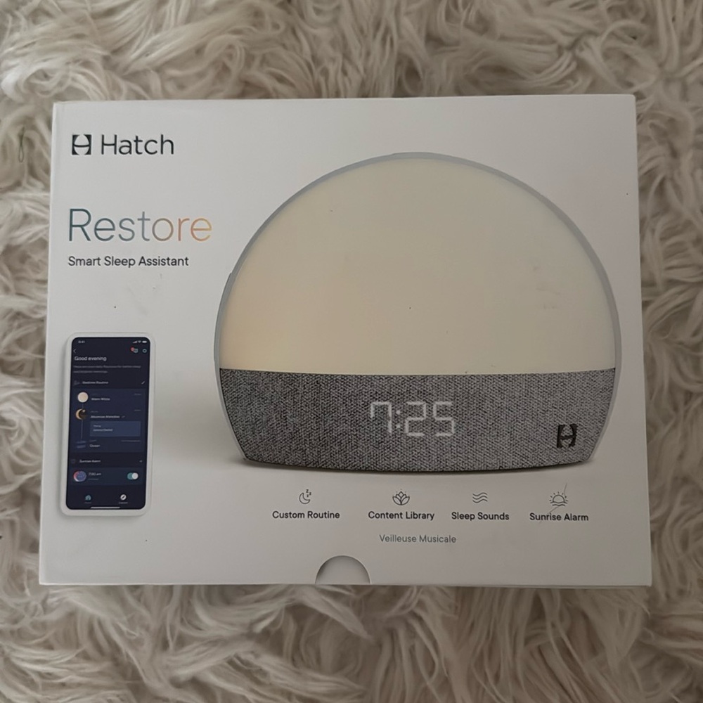 Brand New Hatch alarm clock